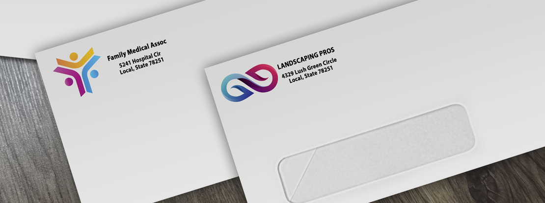 Custom envelopes help to increase the response rate of mail.
