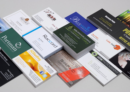 We have many examples of business cards we have printed for clients in Oyster Bay, NY.